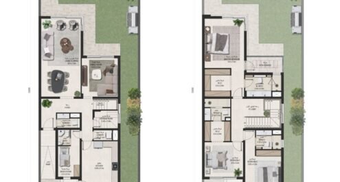 3 Bedroom Townhouse - Type A End