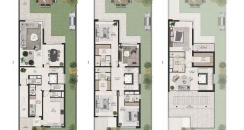 4 Bedroom Townhouse - Type D End
